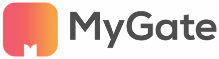 The logo of MyGate - A complete community management app that simplifies the daily lives of over 3.5 million+ homes across India.
