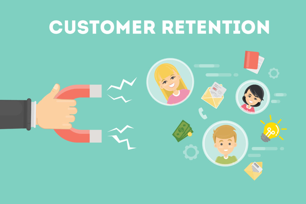 Image describing customer retention